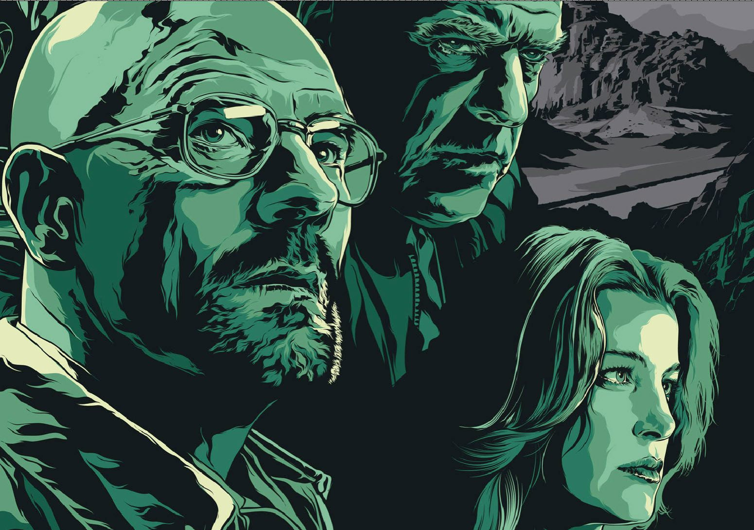 レコード　ブレイキング・バッド　Mondo BREAKING BAD by Ken Taylor – RARE PRINTS AND POSTERS
