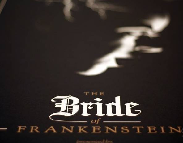 BRIDE OF FRANKENSTEIN, THE by Olly Moss