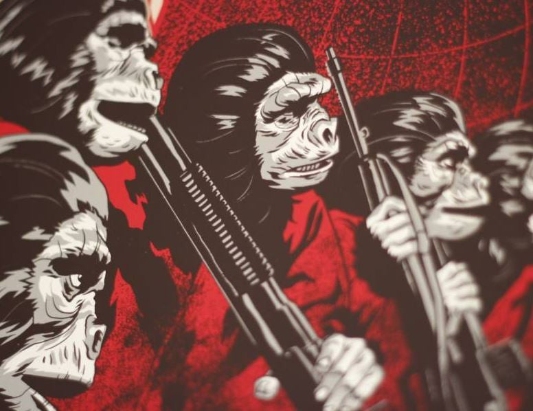 CONQUEST OF THE PLANET OF THE APES (regular) by Phantom City Creative