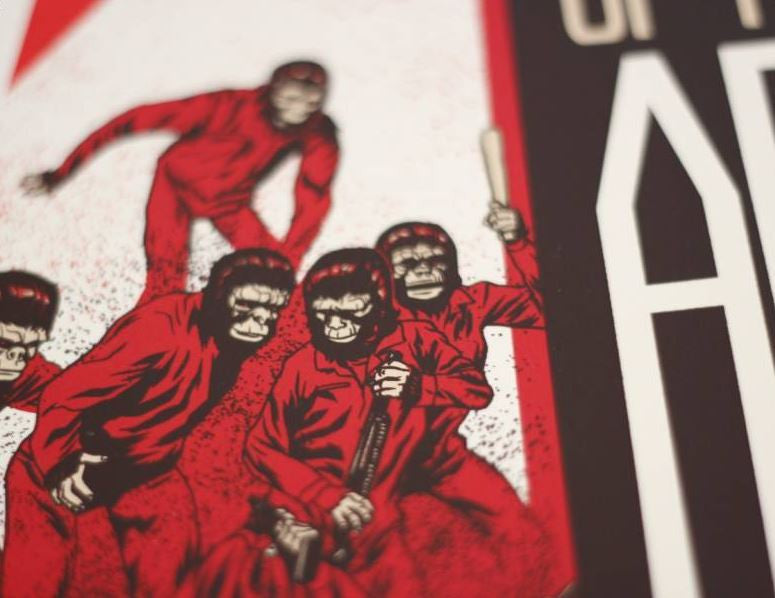 CONQUEST OF THE PLANET OF THE APES (regular) by Phantom City Creative