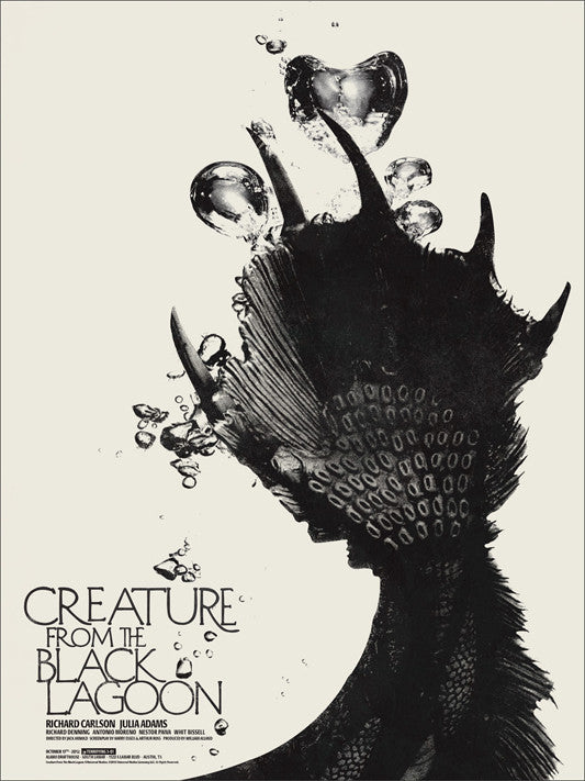 CREATURE FROM THE BLACK LAGOON by Jay Shaw