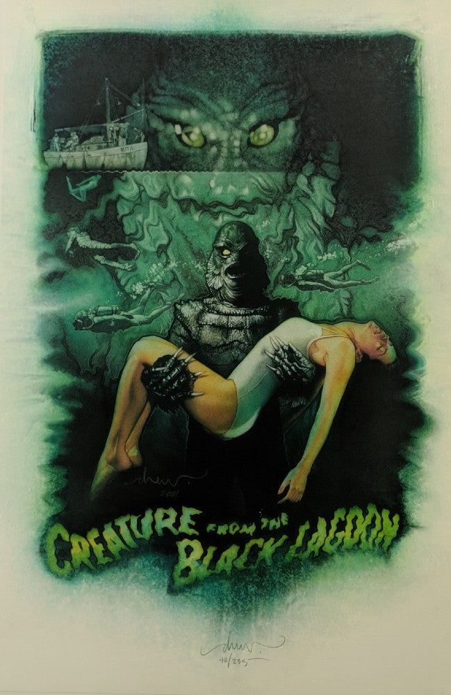 CREATURE FROM THE BLACK LAGOON by Drew Struzan
