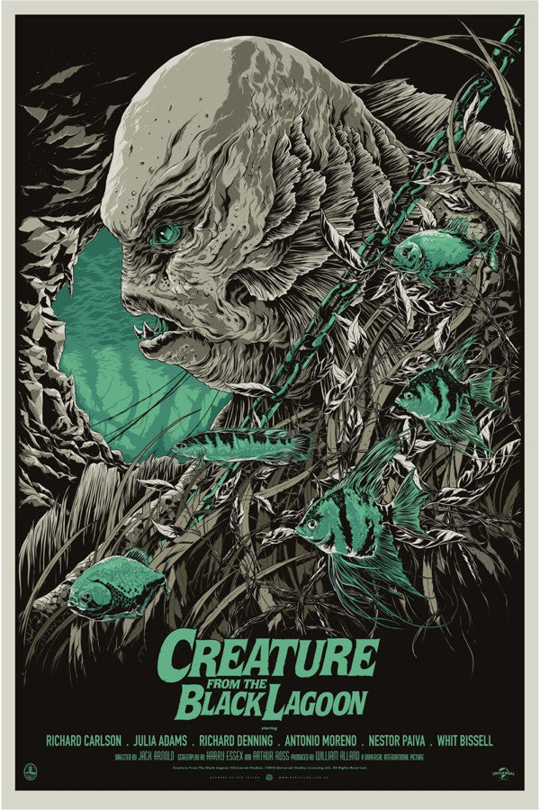 CREATURE FROM THE BLACK LAGOON (variant) by Ken Taylor