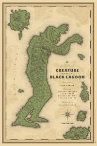 CREATURE FROM THE BLACK LAGOON by Laurent Durieux