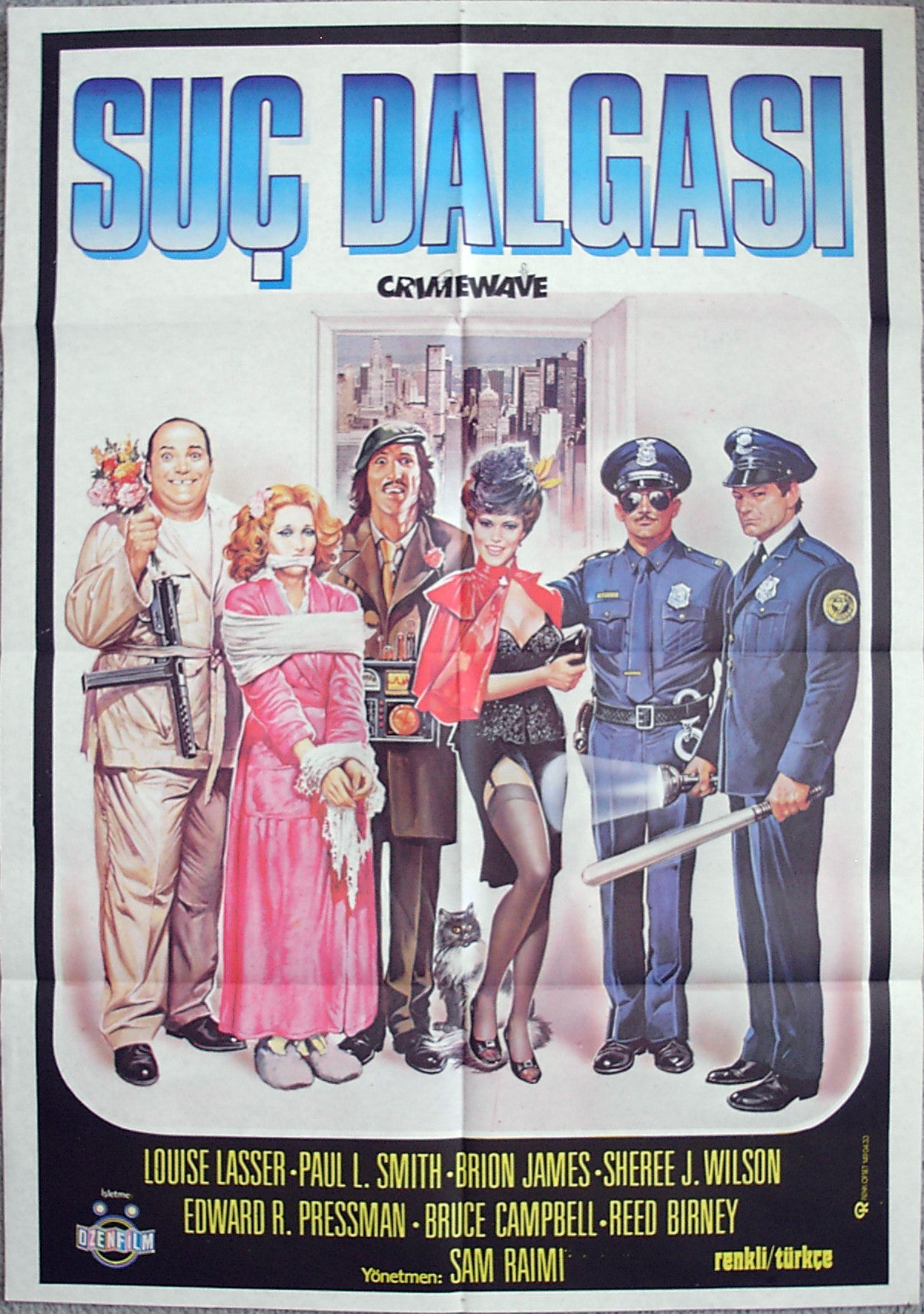 CRIMEWAVE - Turkish poster