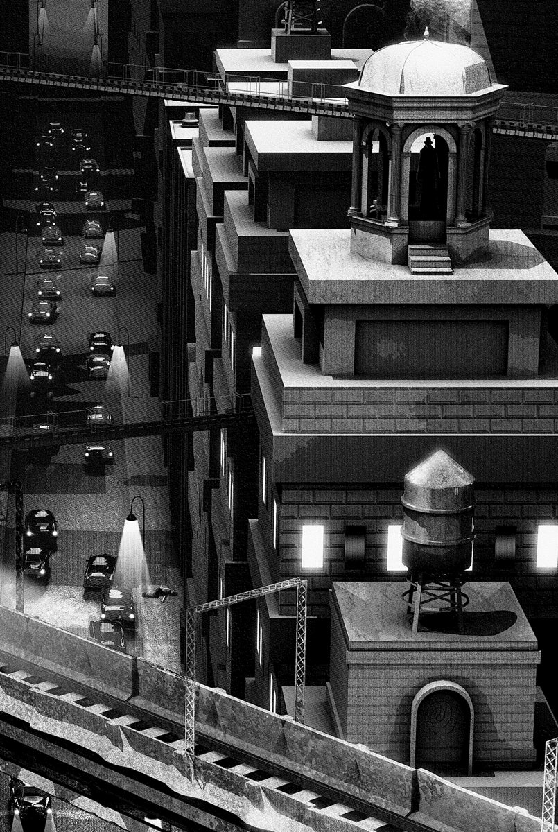 DARK CITY (Skyscape) by Chris Skinner