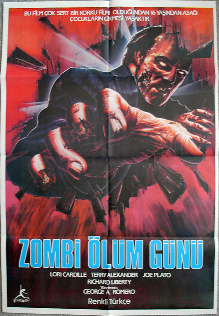 DAY OF THE DEAD - Turkish poster