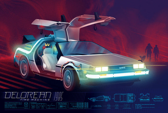DELOREAN, THE (regular) by Kevin Tong