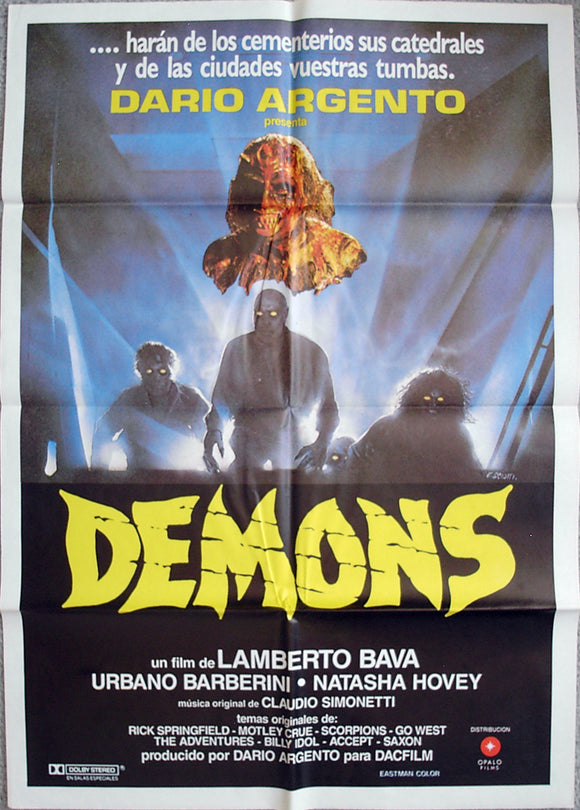 DEMONS - Spanish poster