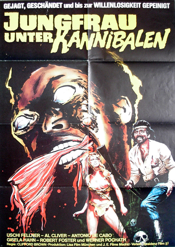 DEVIL HUNTER - German poster