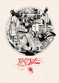 DRIVE letterpress by Tyler Stout