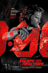 ESCAPE FROM NEW YORK (variant) by Martin Ansin