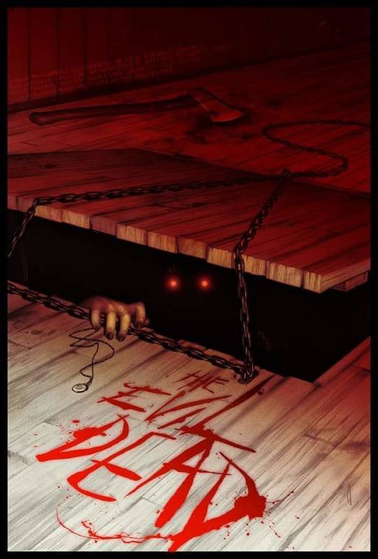 EVIL DEAD (bloody) by Sam Wolfe Connelly
