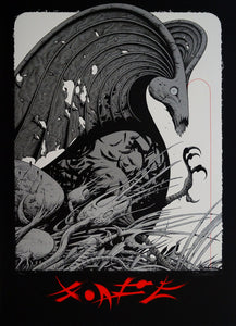 FANTASTIC PLANET (variant) by Aaron Horkey