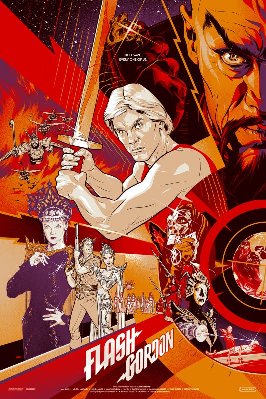 FLASH GORDON (regular) by Martin Ansin