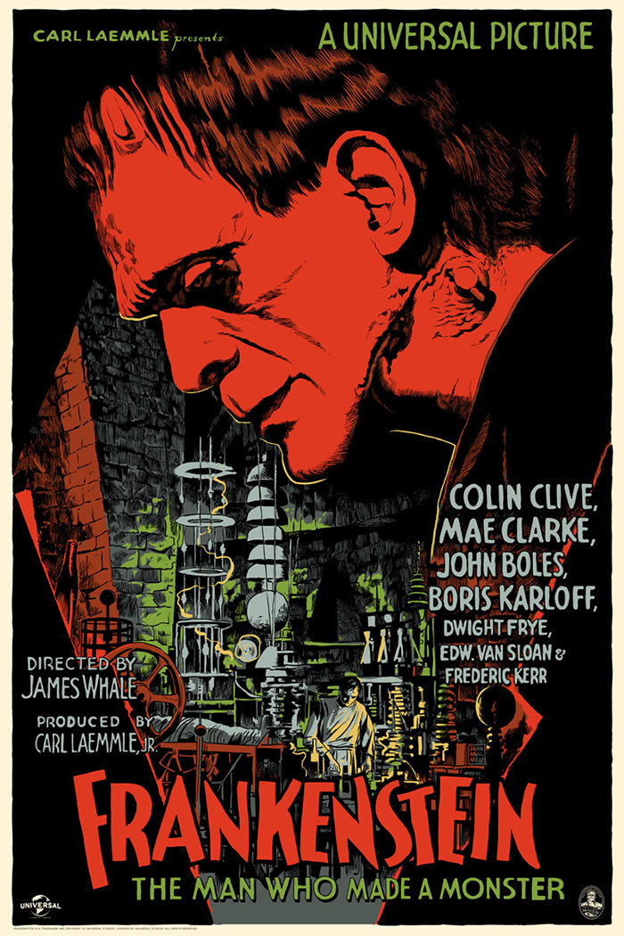 FRANKENSTEIN (regular) by Francesco Francavilla