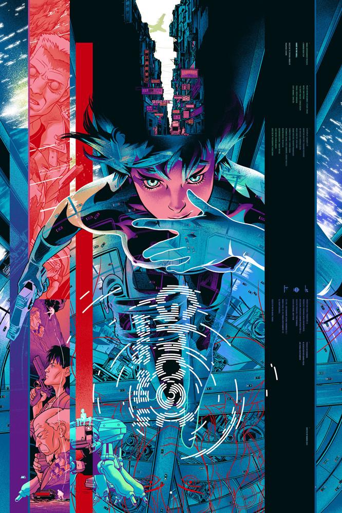 GHOST IN THE SHELL (foil) by Martin Ansin
