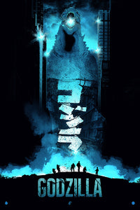 GODZILLA (blue) by Patrick Connan