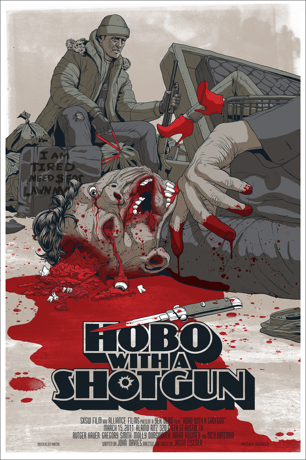 HOBO WITH A SHOTGUN by Jeff Proctor