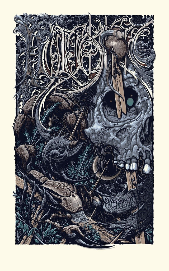 HYPERSTOIC (pus version) by Aaron Horkey and Pushead