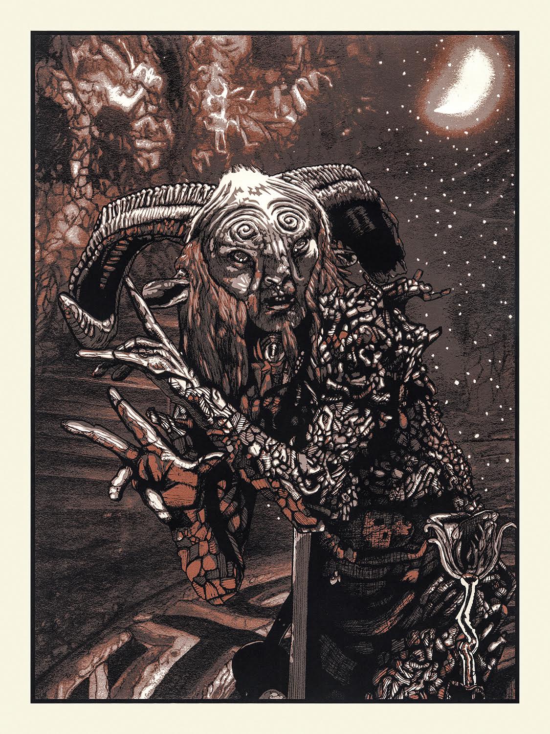 PAN'S LABYRINTH (variant) by N.E.