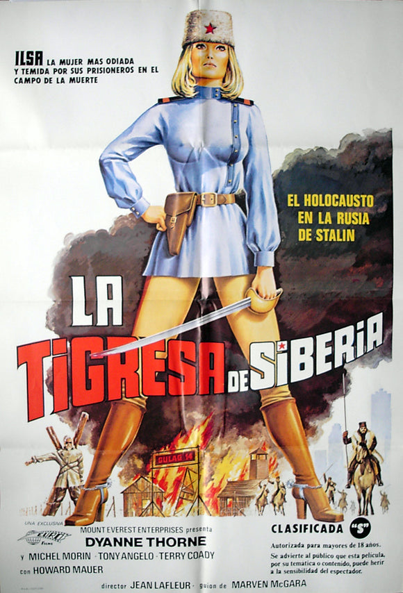 ILSA, THE TIGRESS OF SIBERIA - Spanish poster