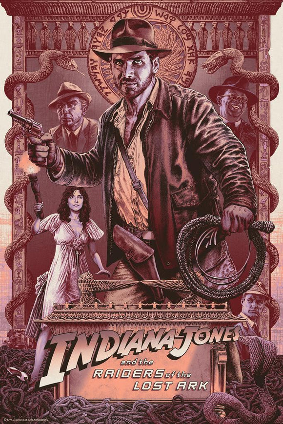 INDIANA JONES AND THE RAIDERS OF THE LOST ARK (variant) by Chris Weston