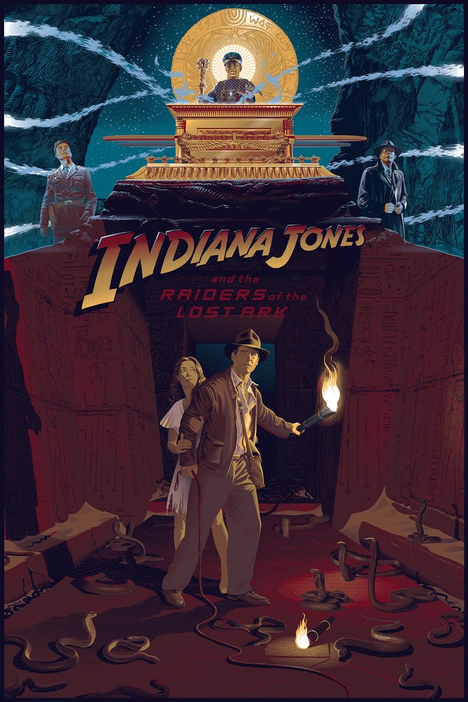 INDIANA JONES AND THE RAIDERS OF THE LOST ARK (variant) by Laurent Durieux