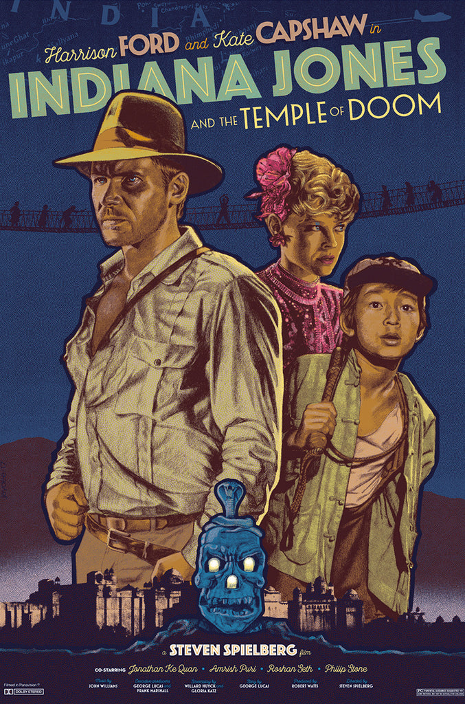 INDIANA JONES AND THE TEMPLE OF DOOM by Jack Durieux