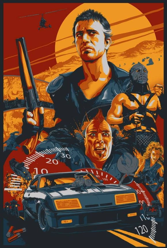 MAD MAX 2 THE ROAD WARRIOR (regular) by Vance Kelly