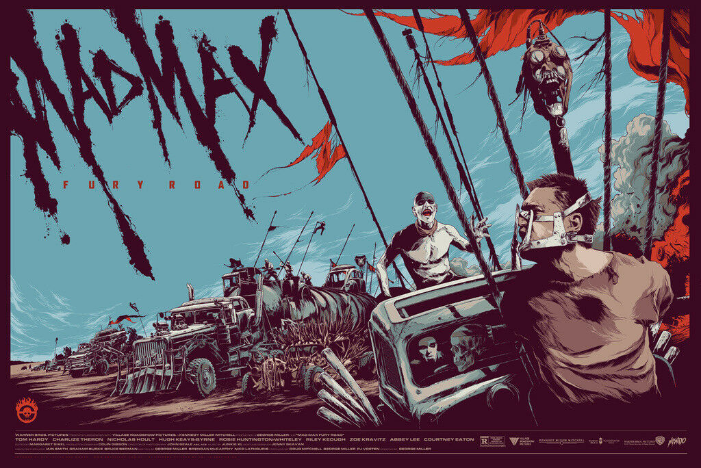 mad max fury road movie poster