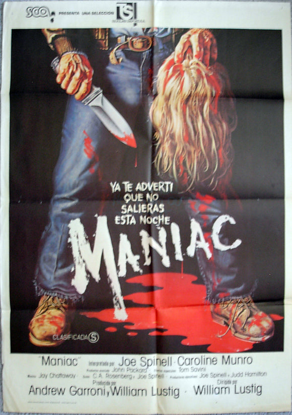 MANIAC - Spanish poster