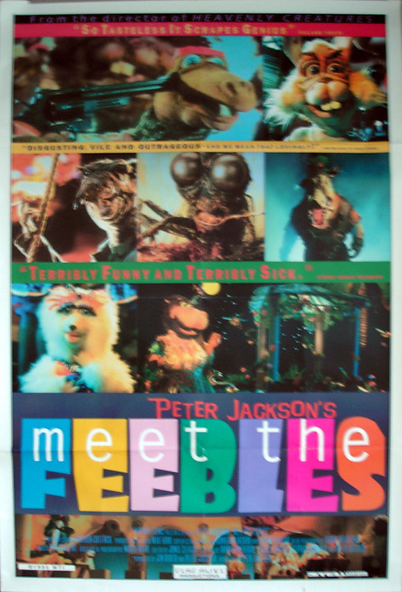 MEET THE FEEBLES - US one-sheet poster