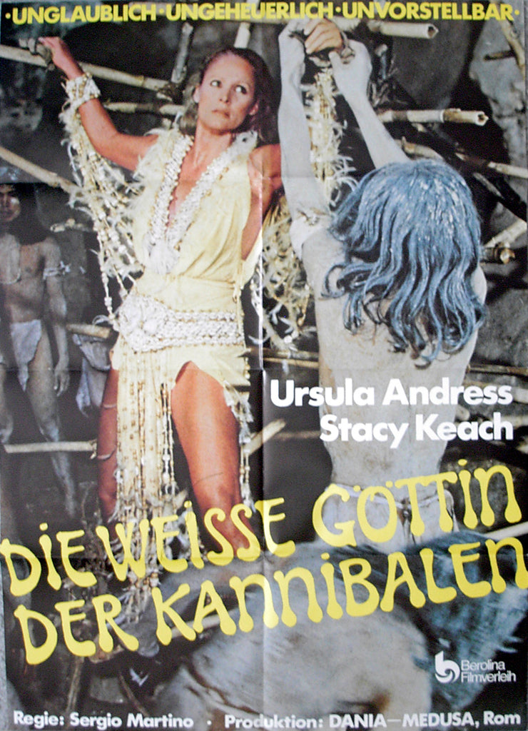 MOUNTAIN OF THE CANNIBAL GOD, THE - German poster
