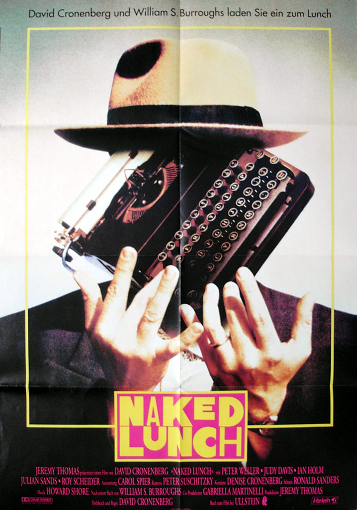 NAKED LUNCH - German poster