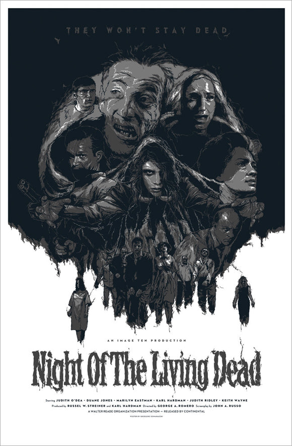 NIGHT OF THE LIVING DEAD (variant) by Grzegorz 