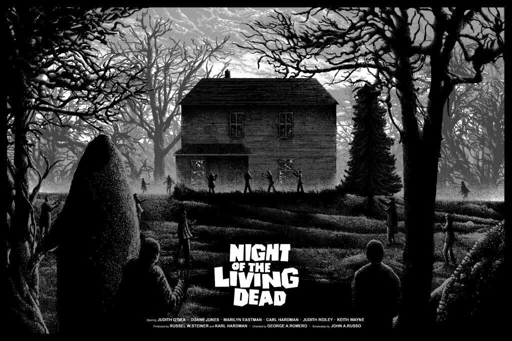 NIGHT OF THE LIVING DEAD (variant) by Kilian Eng