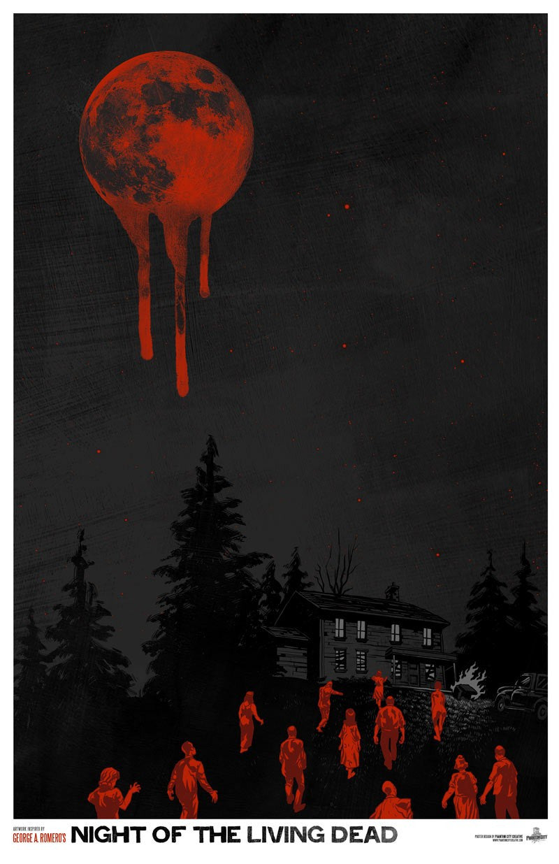 NIGHT OF THE LIVING DEAD by Phantom City Creative | Signed Print