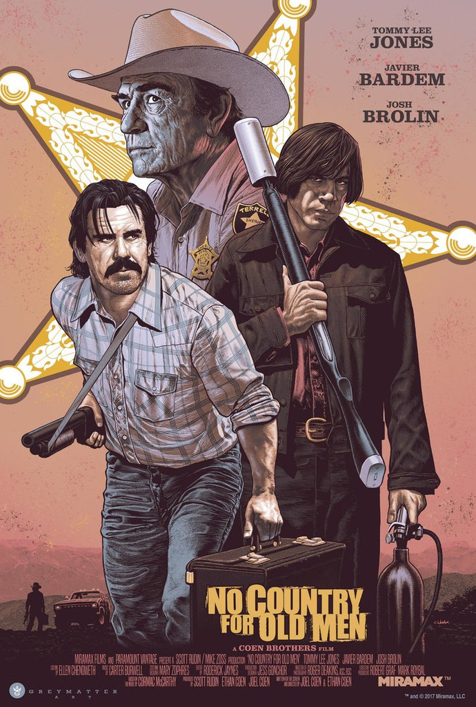 NO COUNTRY FOR OLD MEN (regular) by Chris Weston