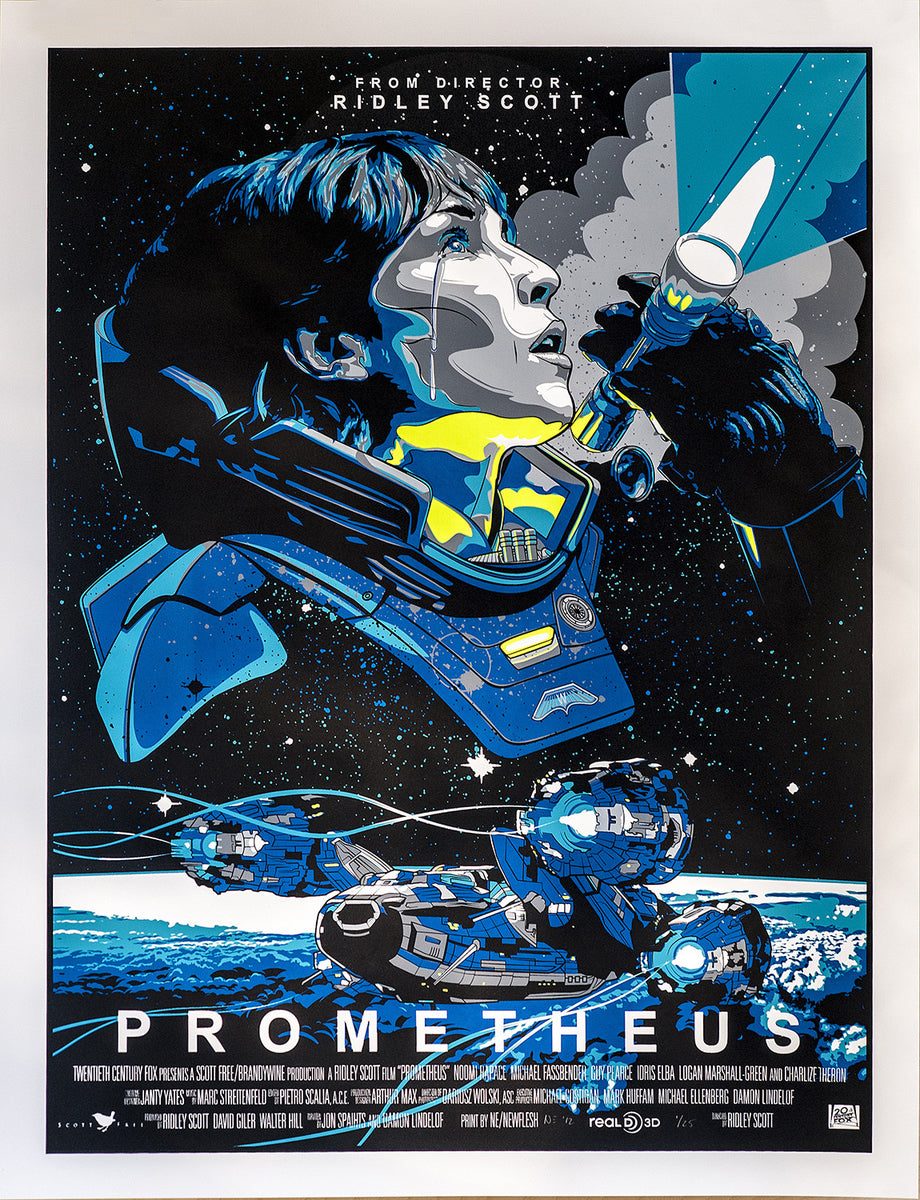 PROMETHEUS (regular) by N.E. – RARE PRINTS AND POSTERS