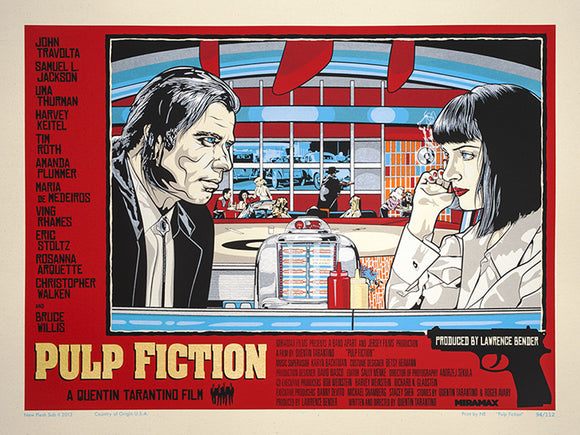 PULP FICTION (variant) by N.E.