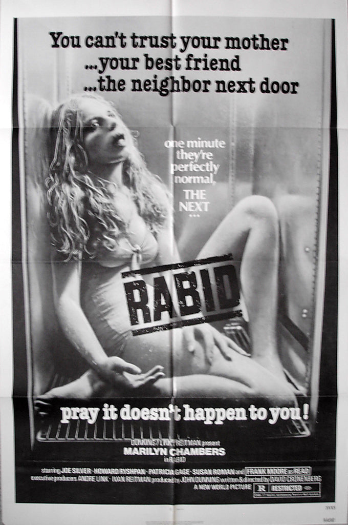 RABID - US one-sheet poster