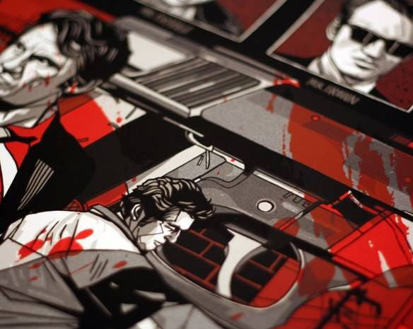 RESERVOIR DOGS (variant) by Tyler Stout