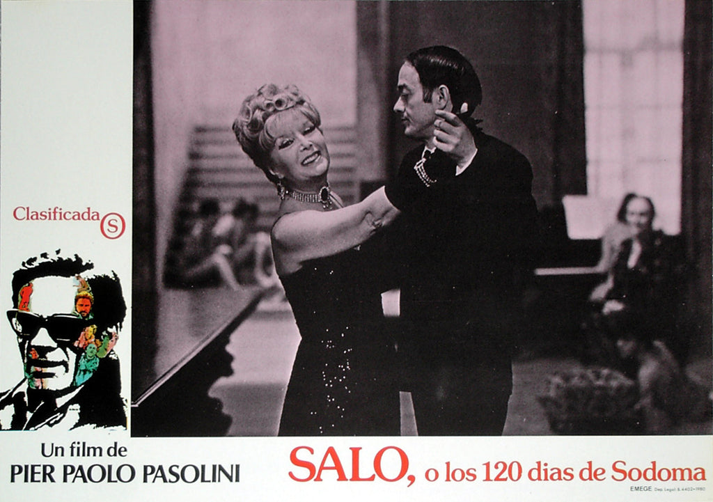 SALO: 120 DAYS OF SODOM - Spanish lobby card v02
