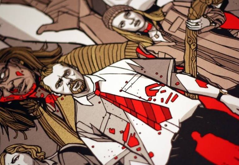 SHAUN OF THE DEAD (regular) by Tyler Stout