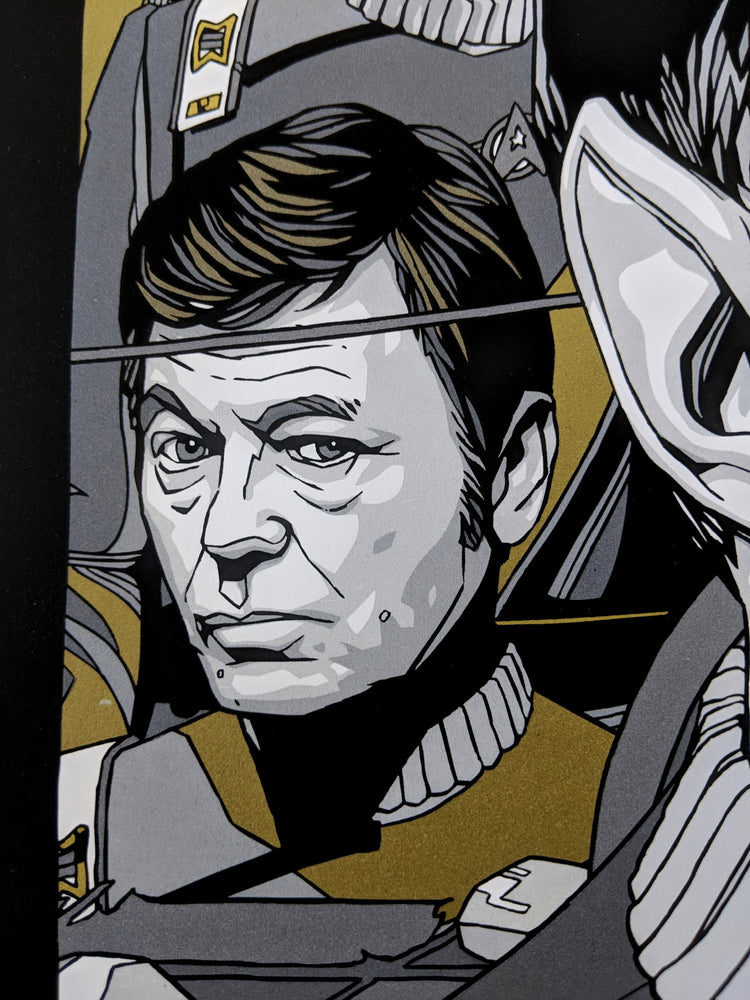 STAR TREK II: THE WRATH OF KHAN (variant) by Tyler Stout