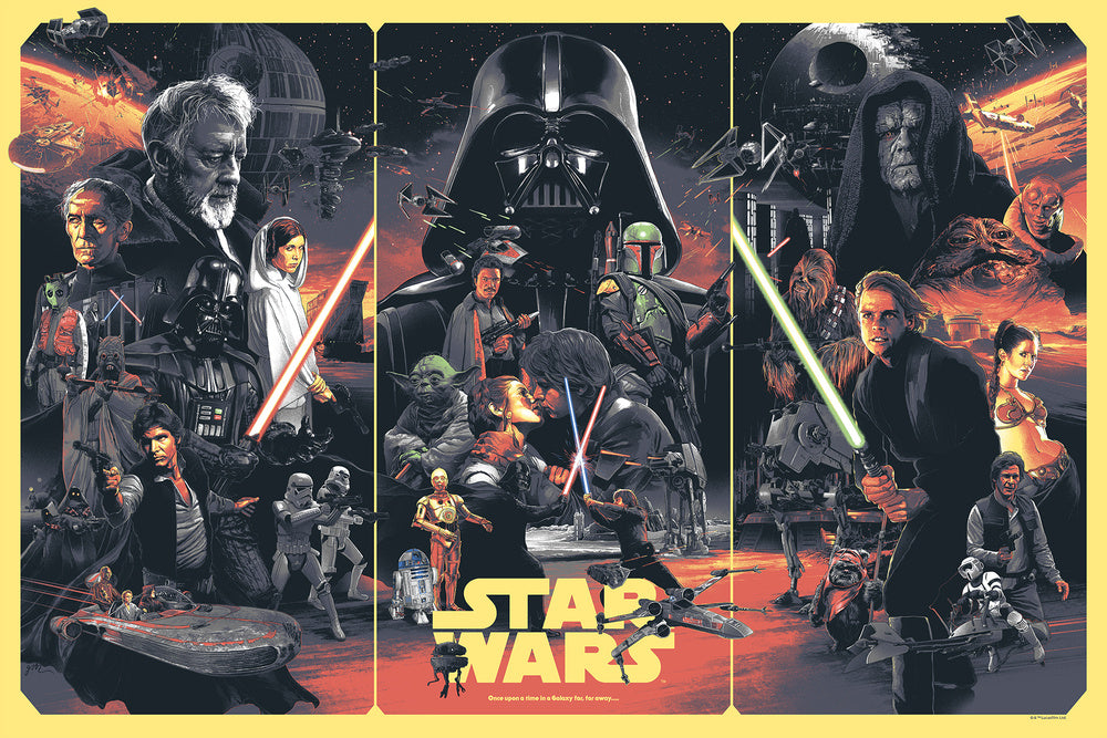 STAR WARS (regular) by Grzegorz "Gabz" Domaradzki