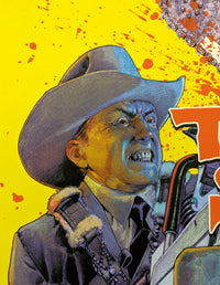 TEXAS CHAINSAW MASSACRE 2, THE (foil) by Robert Sammelin