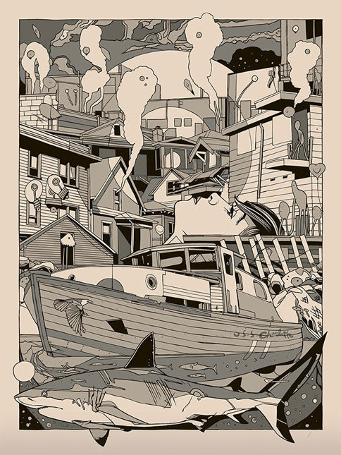 NORTH WOODS, THE (variant) by Tyler Stout