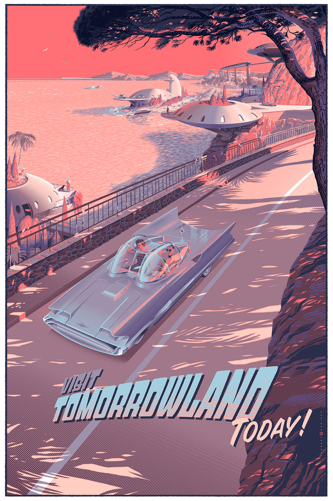 VISIT TOMORROWLAND TODAY! (regular) by Laurent Durieux